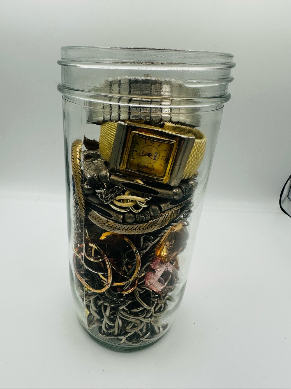 Vintage Estate Costume Jewelry Lot 1950s–2000s + Watches